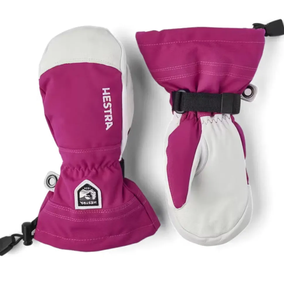 Army Leather Heli Ski JR Mitt