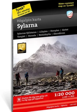 Högalpin karta Sylarna
