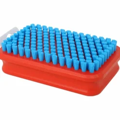 T160B Brush rect., fine blue nylon