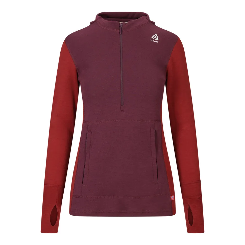 WarmWool Hoodsweater w/Zip Women's