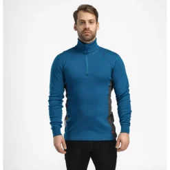 WarmWool Polo w/Zip Men's