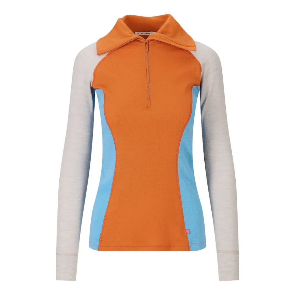 WarmWool Polo w/Zip Women's