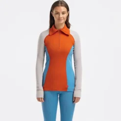 WarmWool Polo w/Zip Women's