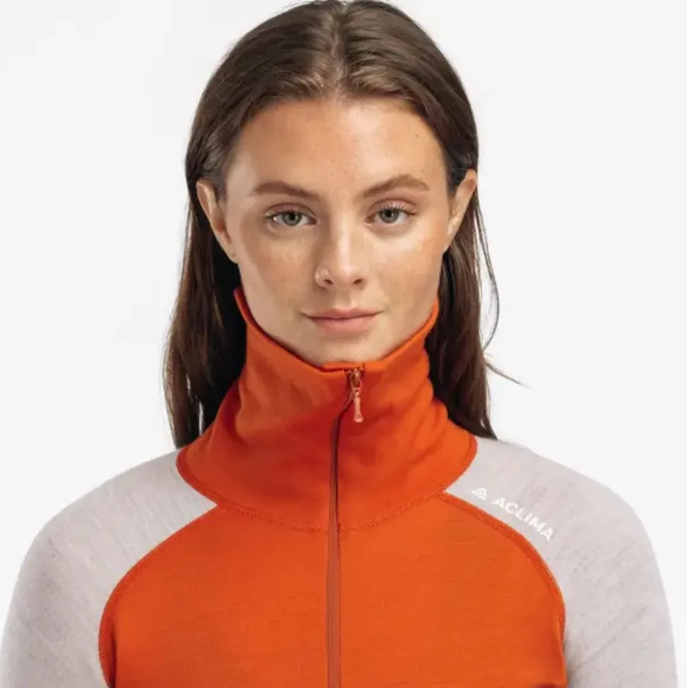 WarmWool Polo w/Zip Women's